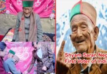 स्वतंत्र भारत के पहले वोटर श्याम सरण नेगी नहीं रहे, 3 दिन पहले ही डाला था अपना आखिरी वोट, जानिए कैसे बने थे पहले वोटर ? shyam saran negi first voter of india