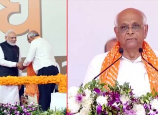 गुजरात में भूपेंद्र पटेल ने सीएम पद की ली शपथ, ये 16 विधायक भी बने मंत्री, पीएम मोदी समेत तमाम केंद्रीय मंत्री और मुख्यमंत्री रहे मौजूद Bhupendra Patel took oath as CM in Gujarat