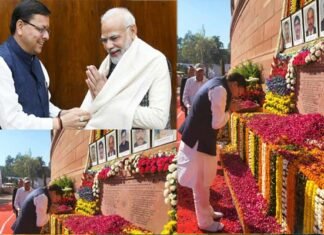दिल्ली में मुख्यमंत्री धामी ने संसद भवन में पीएम मोदी से की मुलाकात, राज्य के इन विकास योजनाओं पर हुई चर्चा Dhami met PM Modi at Parliament House Delhi