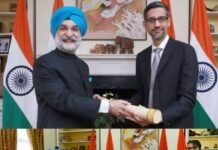 गूगल के सीईओ सुंदर पिचाई को पद्मभूषण पुरस्कार से किया सम्मानित, सम्मान लेने के बाद देश के लिए लिखा- भावुक पोस्ट