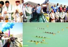 टिहरी झील में आयोजित नेशनल चैंपियनशिप “टिहरी वाटर स्पोर्ट्स कप” का मुख्यमंत्री धामी ने किया उद्घाटन, देखें वीडियो Tehri Water Sports Cup organized in Tehri Lake
