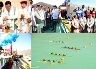 टिहरी झील में आयोजित नेशनल चैंपियनशिप “टिहरी वाटर स्पोर्ट्स कप” का मुख्यमंत्री धामी ने किया उद्घाटन, देखें वीडियो Tehri Water Sports Cup organized in Tehri Lake