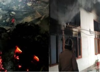 उत्तराखंड तकनीकी विश्वविद्यालय के रजिस्ट्रार ऑफिस में लगी भीषण आग, कई अहम दस्तावेज जलकर राख fire-broke-out-in-the-registrar-office-of-Uttarakhand-Technical-University