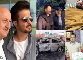 देहरादून अस्पताल में भर्ती ऋषभ पंत से अनिल कपूर और अनुपम खेर ने मुलाकात कर हाल जाना, सड़क हादसे में घायल हुए थे क्रिकेटर anupam kher anil kapoor rishabh pant