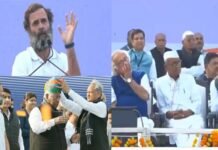 भारत जोड़ो यात्रा : राहुल गांधी ने भाजपा की ओर इशारा करते हुए कहा- ‘नफरत के बाजार में मोहब्बत की दुकान खोल रहा हूं’