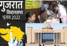 गुजरात विधानसभा चुनाव : पहले चरण की 89 सीटों पर मतदान जारी, 11 बजे तक 18.95 प्रतिशत रहा मतदान gujrat-assembly-election-2022