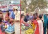 जरूरतमंद लोगों को वितरित किए कपड़े और खाना