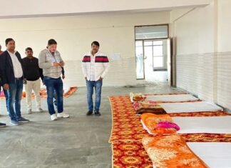 ग्रेटर नोएडा में डेल्टा-2 व पी -3 में निशुल्क रैन बसेरा शुरू, 25-25 बिस्तरों की ब्यवस्था night shelter in Greater Noida