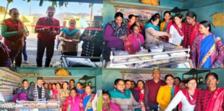 घंडियाल में खुला पहाड़ी उत्पादों का पहला विक्रय केंद्र, स्थानीय काश्तकारों को मिल सकेंगे अपने उत्पाद के उचित दाम