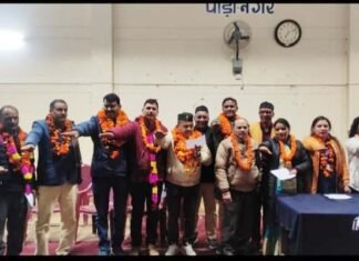 राजकीय शिक्षक संघ जनपद पौड़ी का द्विवार्षिक अधिवेशन : बलराज गुसाईं अध्यक्ष व विजेंद्र बिष्ट मंत्री निर्वाचित shikshak sangh pauri Balraj Gusain District President