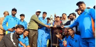 विश्व दिव्यांग दिवस पर आयोजित T-20 क्रिकेट प्रतियोगिता में उत्तराखंड की टीम ने बनी विजेता