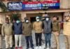 नशा तस्करों के खिलाफ पुलिस की कार्रवाई: कोटद्वार में 2 लाख की चरस के साथ 4 युवक गिरफ्तार 4 youths arrested with charas in kotdwar