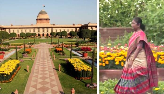 Amrit-Udyan-at-Rashtrapati- Amrit Udyan at Rashtrapati Bhavan