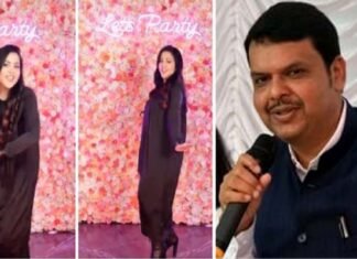 सोशल मीडिया पर वायरल: महाराष्ट्र के डिप्टी सीएम की पत्नी ने इस गाने पर डांस कर किया चैलेंज, फडणवीस बोले ‘गाना अच्छा है लेकिन ट्रोलिंग का भी डर’, देखें वीडियो Amruta Fadnavis dance viral on social media
