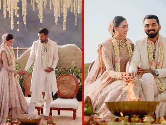 शादी के बंधन में बंधे अथिया शेट्टी और केएल राहुल, सोशल मीडिया पर शेयर की विवाह की तस्वीरें Athiya Shetty and KL Rahul tied the knot