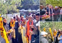 बौंसाल पुल का सांसद तीरथ सिंह रावत व विधायक पोरी ने किया लोकार्पण, नया पुल बनने से 85 गांवों को मिलेगी राहत Baunsal-pul