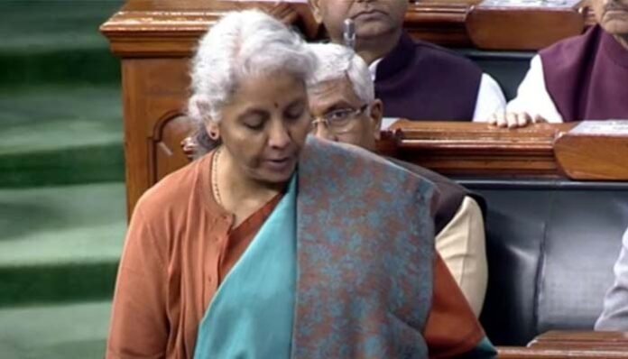 Finance Minister Nirmala Sitharaman