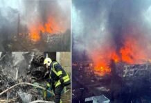 बड़ा हादसा: यूक्रेन के कीव में हेलीकॉप्टर दुर्घटनाग्रस्त, गृह मंत्री समेत 18 लोगों की मौत, 22 घायल, वीडियो Helicopter crash in Ukraine