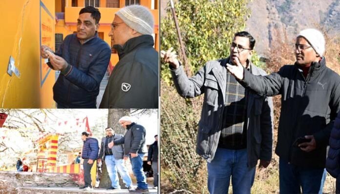 Joshimath and did ground inspection of landslide affected areas