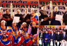 उत्तराखंड की झांकी को देश में प्रथम स्थान के लिए केंद्रीय मंत्री अजय भट्ट ने किया पुरस्कृत, मुख्यमंत्री धामी के निर्देश पर तैयार की गई थी मानसखंड झांकी Manskhand tableau