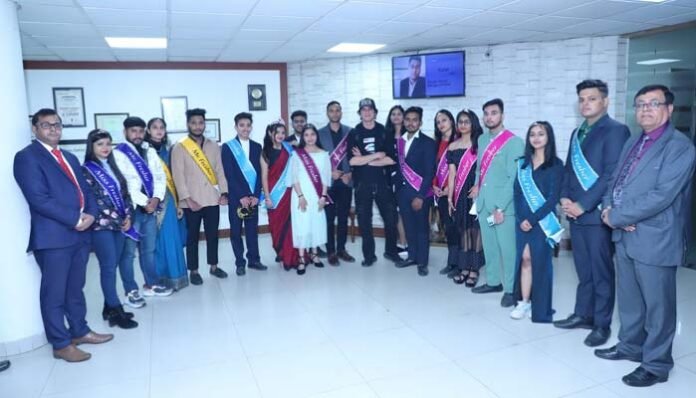 Mr Freshers and Miss Freshers of Accurate Institute honored