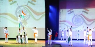 गौतम बुद्ध बालक इंटर कॉलेज में देशभक्ति कार्यक्रम का आयोजन Patriotic program organized at Gautam Budh Balak Inter College