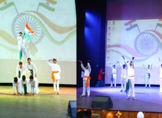 गौतम बुद्ध बालक इंटर कॉलेज में देशभक्ति कार्यक्रम का आयोजन Patriotic program organized at Gautam Budh Balak Inter College