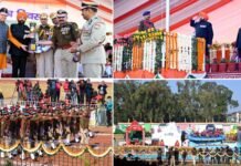 उत्तराखंड : गणतंत्र दिवस पर राज्यपाल एवं मुख्यमंत्री ने पुलिस अधिकारियों को किया सम्मानित, परेड ग्राउंड में आयोजित कार्यक्रम में उद्यान विभाग की झांकी को प्रथम स्थान Republic Day Parade Ground dehradun