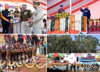 उत्तराखंड : गणतंत्र दिवस पर राज्यपाल एवं मुख्यमंत्री ने पुलिस अधिकारियों को किया सम्मानित, परेड ग्राउंड में आयोजित कार्यक्रम में उद्यान विभाग की झांकी को प्रथम स्थान Republic Day Parade Ground dehradun