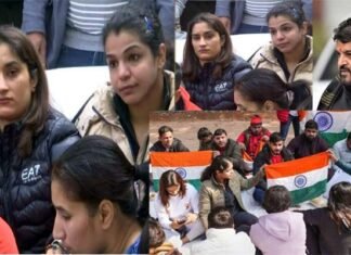 पहलवानों ने भारतीय कुश्ती महासंघ के अध्यक्ष और भाजपा सांसद बृजभूषण शरण सिंह के खिलाफ यौन शोषण का आरोप लगाकर खोला मोर्चा, दिल्ली में धरना दें रहे हैं 30 पहलवान Sexual harassment allegation against Brij Bhushan Sharan Singh