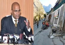 जोशीमठ में विभिन्न तकनीकी संस्थानों द्वारा किये जा रहे सर्वेक्षण एवं अध्ययन कार्य निरन्तर जारी Survey and study work being done by various technical institutes in Joshimath