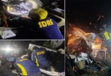 उत्तराखंड: रेलिंग तोड़ते हुए खाई में गिरी टाटा सूमो, दर्दनाक हादसे में दो लोगों की मौत, एक घायल Tata Sumo fell into the ditch