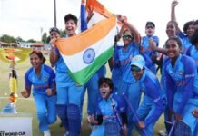 देश की बेटियों ने रचा इतिहास, इंग्लैंड को रौंदकर भारत को बनाया अंडर-19 महिला टी20 वर्ल्ड कप चैंपियन U-19 Womens T20 World Cup champion india