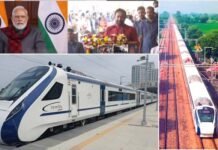 Vande Bharat Express: पीएम मोदी ने देश की 8वीं वंदे भारत एक्सप्रेस ट्रेन को हरी झंडी दिखाकर किया रवाना, देखें किन राज्यों के बीच दौड़ रही है ये 8 एक्सपेस ट्रेन Vande Bharat Express, PM Modi flagged off the 8th Vande Bharat Express train