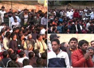 यौन शोषण का मामला: पहलवानों ने दी चुनौती, कहा-हम बृजभूषण शरण सिंह का इस्तीफा लेकर रहेंगे और जेल भी भिजवाएंगे Wrestlers challenged Brij Bhushan Sharan Singh in sexual abuse case, said will send him to jail