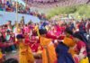 माँ भुवनेश्वरी मंदिर सांगुड़ा का इतिहासिक गेंद मेला संपन्न, मनियारस्यूं पट्टी ने जीती गिंदी प्रतियोगिता gend mela maa Bhuvaneshwari Temple Sanguda