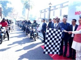 सीएम धामी ने हीरो मोटोकॉर्प लि. द्वारा राजस्व विभाग को दी गई 320 मोटर साइकिलों का किया फ्लैग ऑफ सीएम धामी ने राजस्व विभाग को दी गई 320 मोटर साइकिलों का किया फ्लैग ऑफ