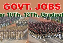 10वीं पास से लेकर ग्रेजुएट युवाओं के लिए थल सेना, नौसेना, IB, CRPF, CISF, BRO सहित विभिन्न विभागों में निकली हैं सरकारी नौकरियां