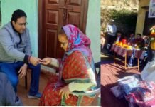 लायंस क्लब श्रीनगर द्वारा बचणस्यूं में स्वेटर वितरण एवं मेडिकल कैंप का आयोजन