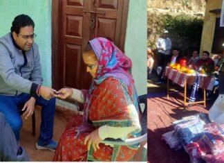 लायंस क्लब श्रीनगर द्वारा बचणस्यूं में स्वेटर वितरण एवं मेडिकल कैंप का आयोजन