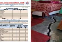 जोशीमठ में अब 678 भवनों में आ चुकी हैं दरारें, 81 परिवारों को अस्थाई रूप से किया गया शिफ्ट, प्रभावितों को अविलम्ब सुरक्षित स्थान पर शिफ्ट करने के निर्देश joshimath-lanslide