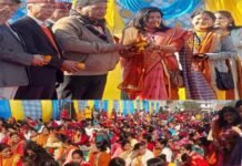 लोनी उत्तराखंड प्रवासी संगठन ने धूमधाम से मनाया तृतीय उत्तरैणी मकरैणी महोत्सव