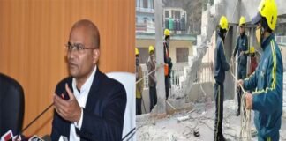 जोशीमठ में CBRI द्वारा उद्यान विभाग की भूमि पर मॉडल प्री फैब शेल्टर का निमार्ण कार्य शुरू model pre fab shelter in Joshimath