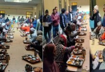 उत्तराखंड सांस्कृतिक समिति के सदस्यों ने वृद्ध आश्रम में वृद्धजनों के साथ केक काटकर मनाया नया साल