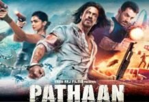 Pathaan Box Office Collection: बायकॉट की मुहिम पर भारी पड़ती पठान, तीसरे दिन भी कमाई का बनाया रिकॉर्ड, प्रशंसकों में छाया शाहरुख का जादू pathaan-movie-poster