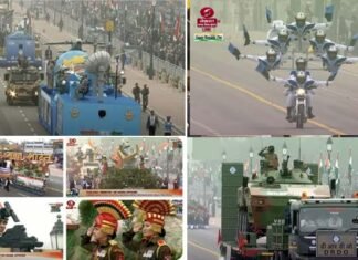 कर्तव्य पथ पर भारत ने थल से लेकर आसमान तक किया शौर्य-पराक्रम का प्रदर्शन, विभिन्न राज्यों की झांकी रही आकर्षण का केंद्र, देखें तस्वीरें