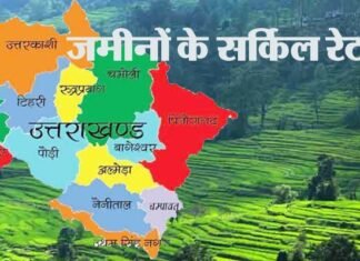 उत्तराखंड में जमीनों के सर्किल रेट में औसत 33.6 प्रतिशत बढ़ोतरी, कुछ इलाकों में 100 फीसदी बढ़े रेट, देखें कहाँ कितनी की हुई बढ़ोत्तरी Circle of lands in Uttarakhand
