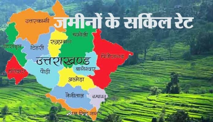 Circle of lands in Uttarakhand