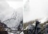 चमोली में लामबगड़ के पास टूटा ग्लेशियर, बहने लगी बर्फीली नदी Glacier broken Lambagad chamoli