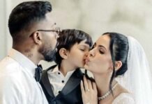 हार्दिक पंड्या ने उदयपुर में नताशा से क्रिश्चियन सेरेमनी में दोबारा शादी की, दोनों का बेटा भी मौजूद रहा, आज हिंदू रीति में लेंगे सात फेरे Hardik-Natasha-remarries